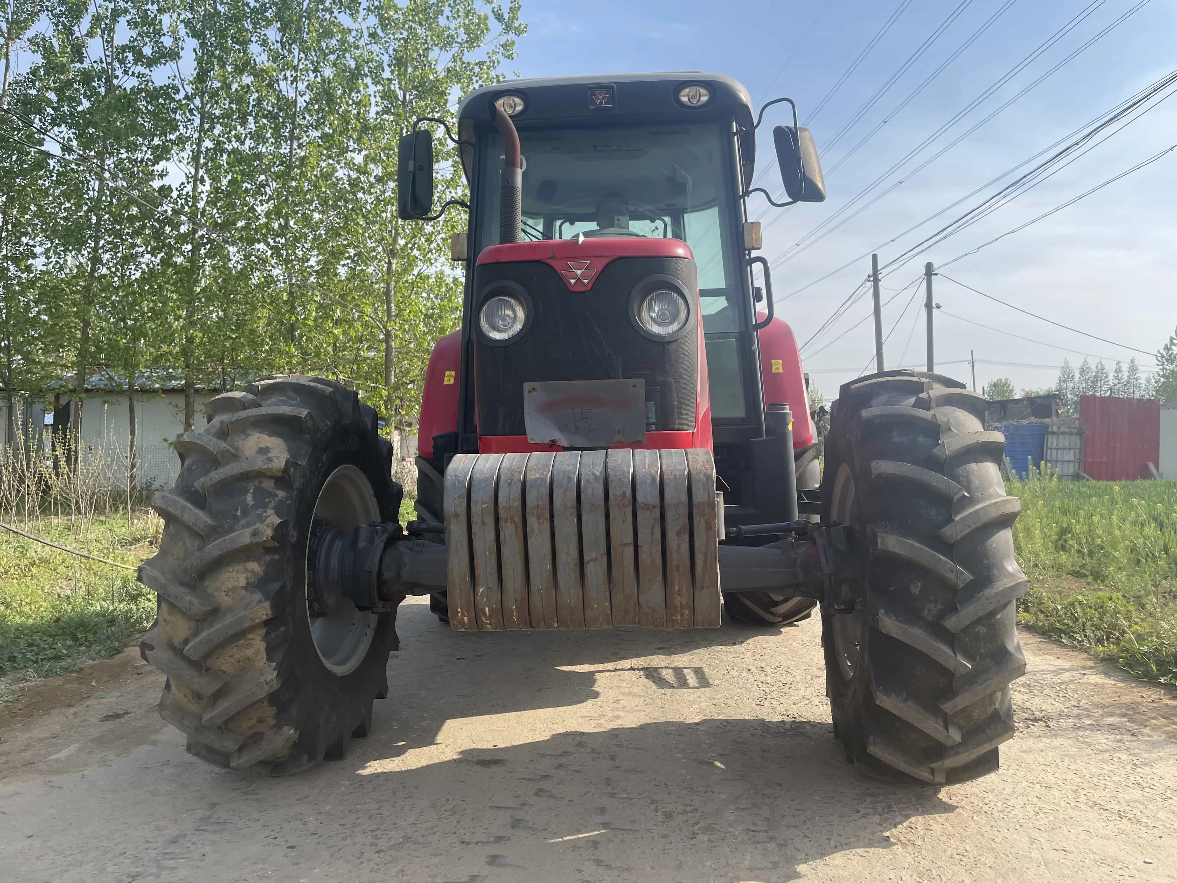 Loader Tractor Brazil Fairly Used Massey Ferguson 120HP Tractor with Front Loader - Available ...