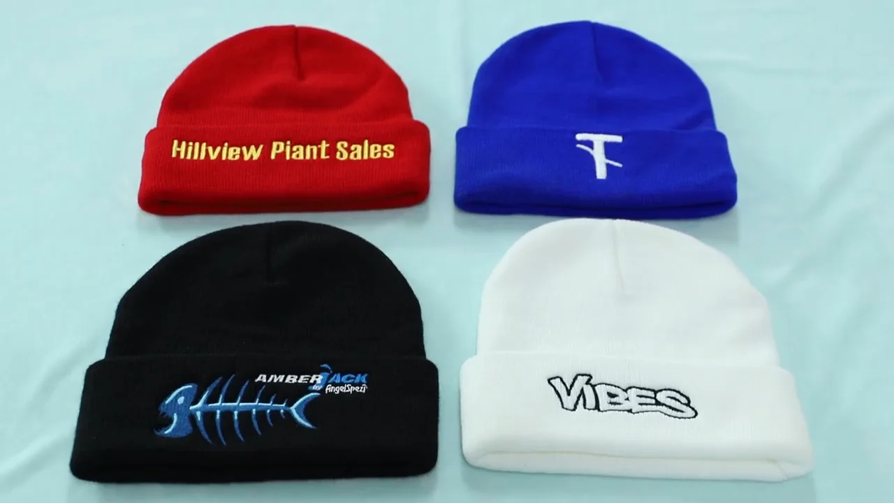 custom knit stocking caps