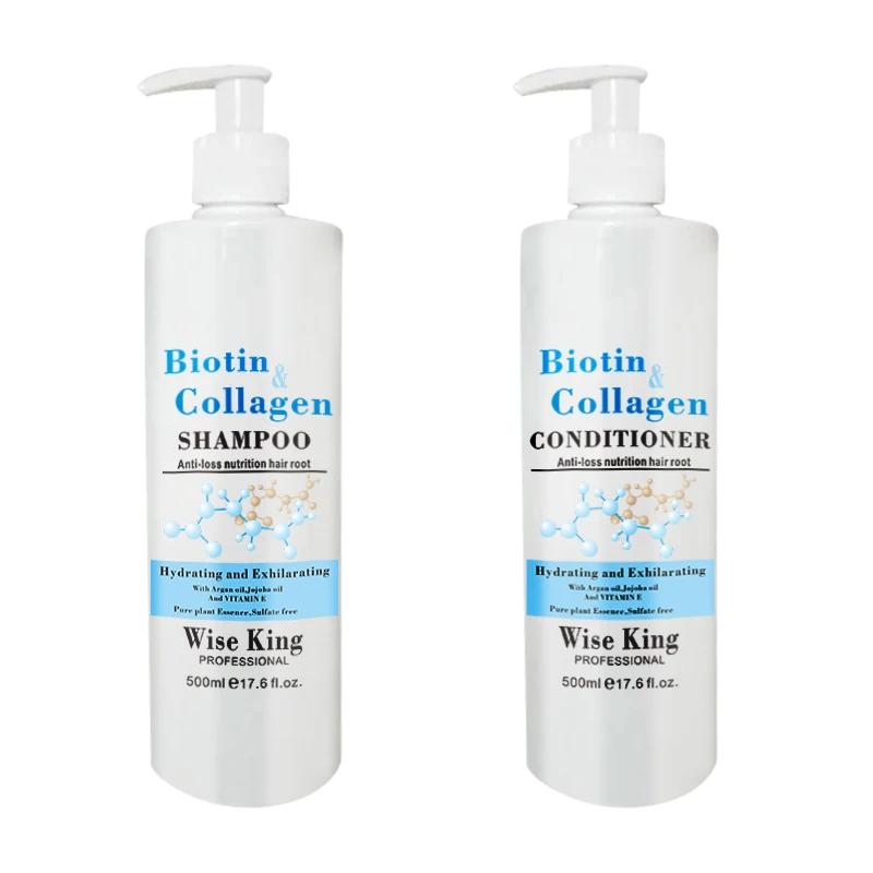 Natural Biotin Hair Growth Shampoo And Conditioner For Anti Hair Loss