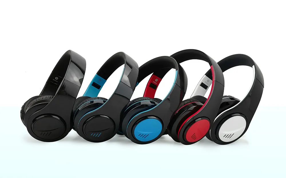 hot sale folding wireless headphone head mounted music sports