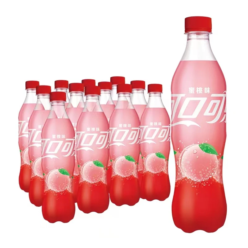 Cola 500ml Peach Flavour Soft Drink Carbonated Soft Drinks Exotic