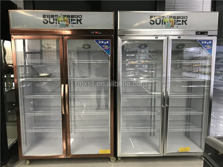 Pepsi Beverage Display Fridge/ Upright Showcase/ Single Double Door Upright Cooler in Egypt