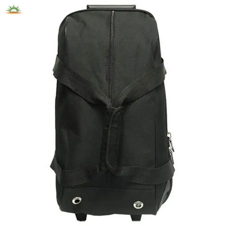 Custom Sports Functional 2 Ball Trolley Bowling Ball Bag With Wheels