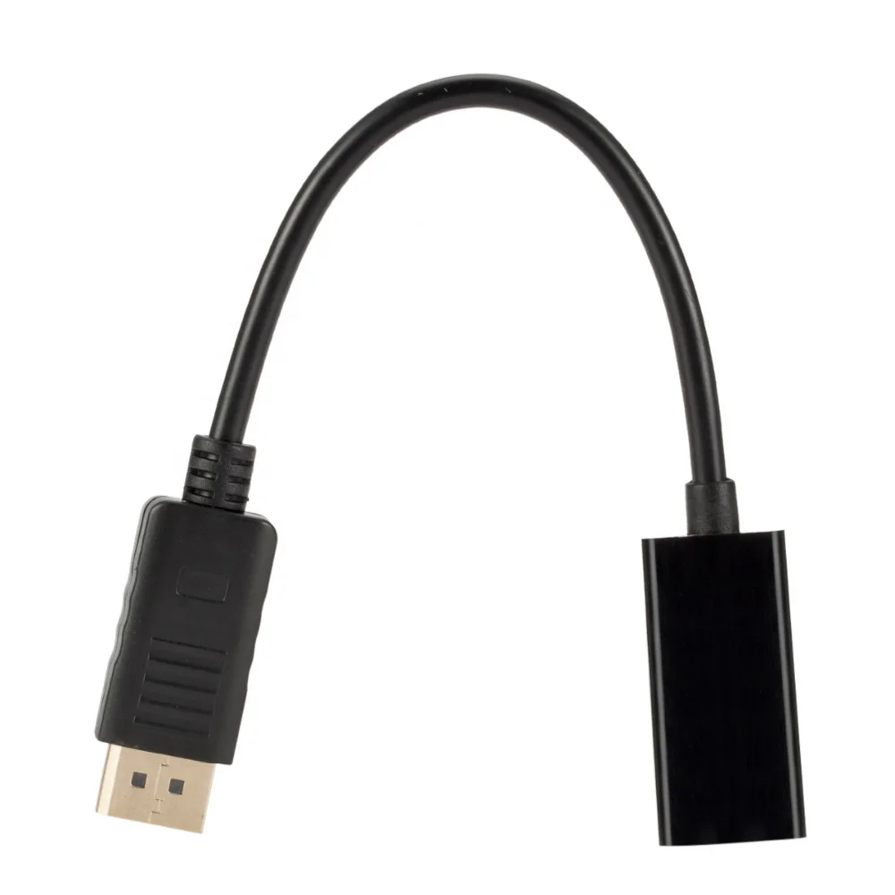 1080P DisplayPort to HD MI Adapter DP Display Port to HD MI Female to Male Adapter Cable - ANKUX.COM