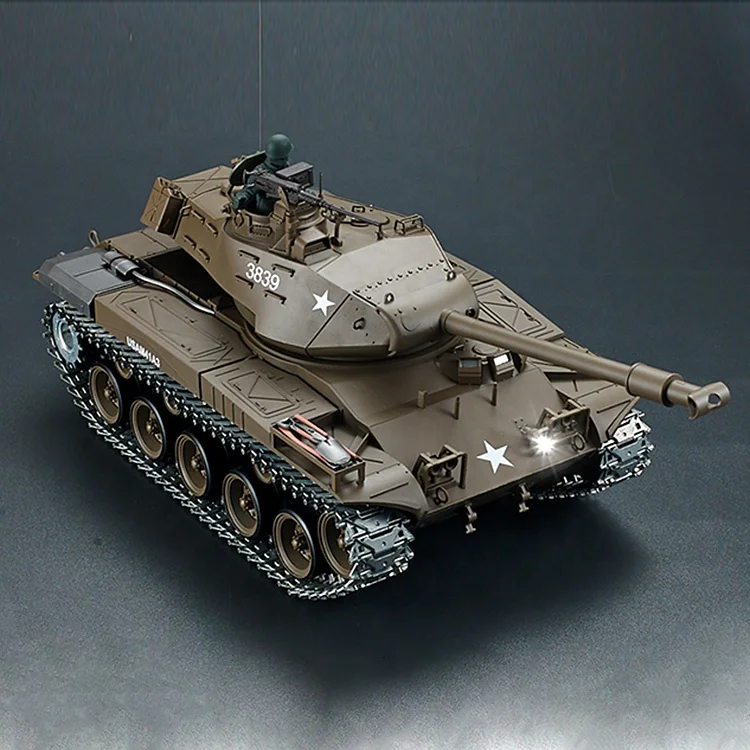 Heng Long 3839-1 1:16 U.S.A M41 Walking Bulldog RC Tank - Infrared
