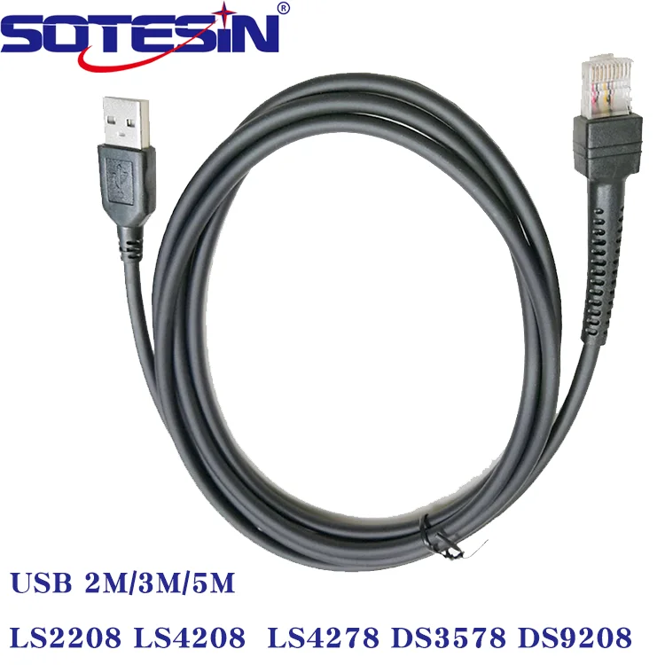 New 2021 2m Usb Male A To Rj45 Cable Pos Cash Register Cable Cbau01