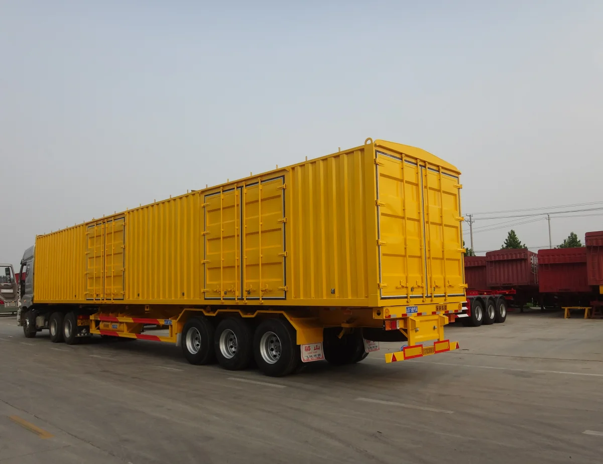 散装货物运输拖车货物拖车 3 轴实用拖车