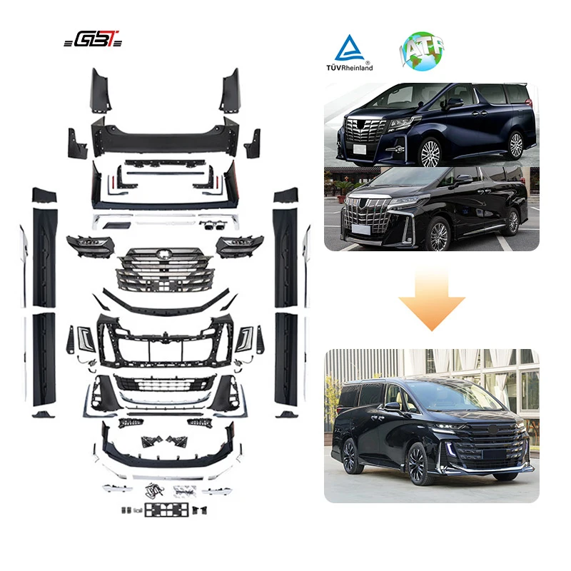 GBT Factory 2025 2015-2022 Alphard Agh35 to 40 Vellfire Facelift