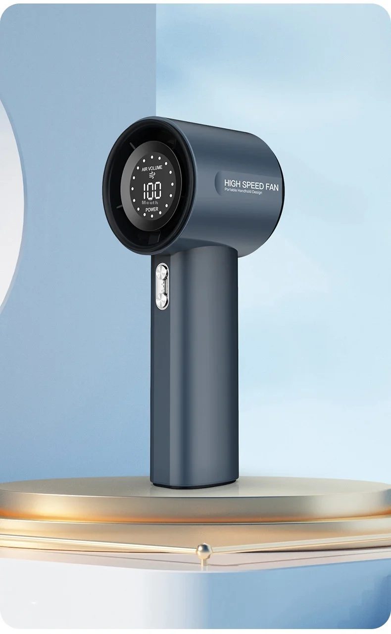 Handheld Foldable Portable Fan, USB, 4000mAh - detail 34