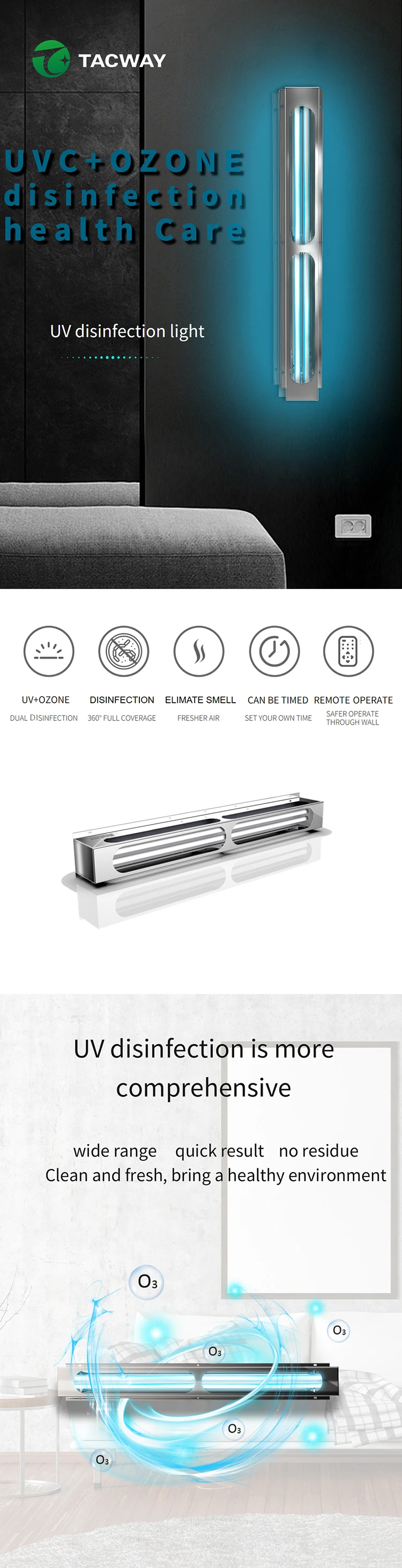 T8 uv lamp germicidal 30w swdk