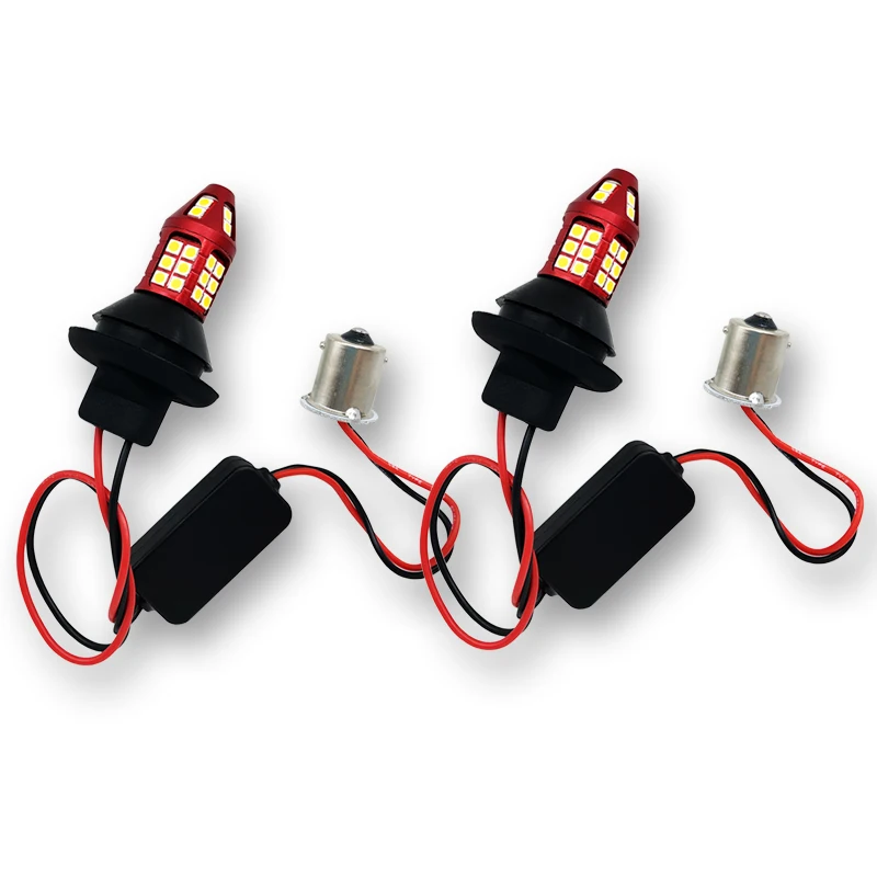 
Car super bright 1156 BA15S S25 LED with decoder 1000LM 6500K 3030 40SMD steering car light 