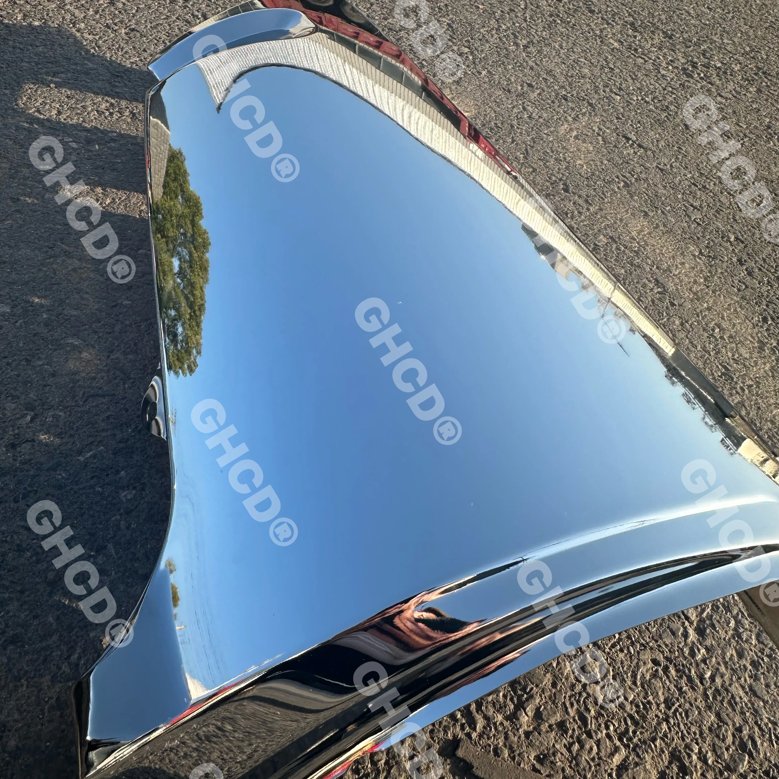 GHCD HIGH QUALITY/FACTORY PRICE CHROME-PLATED CORNER PANEL for JAPANESE TRUCK HINO PROFIA ISUZU/MITSUBISHI/NISSAN supplier