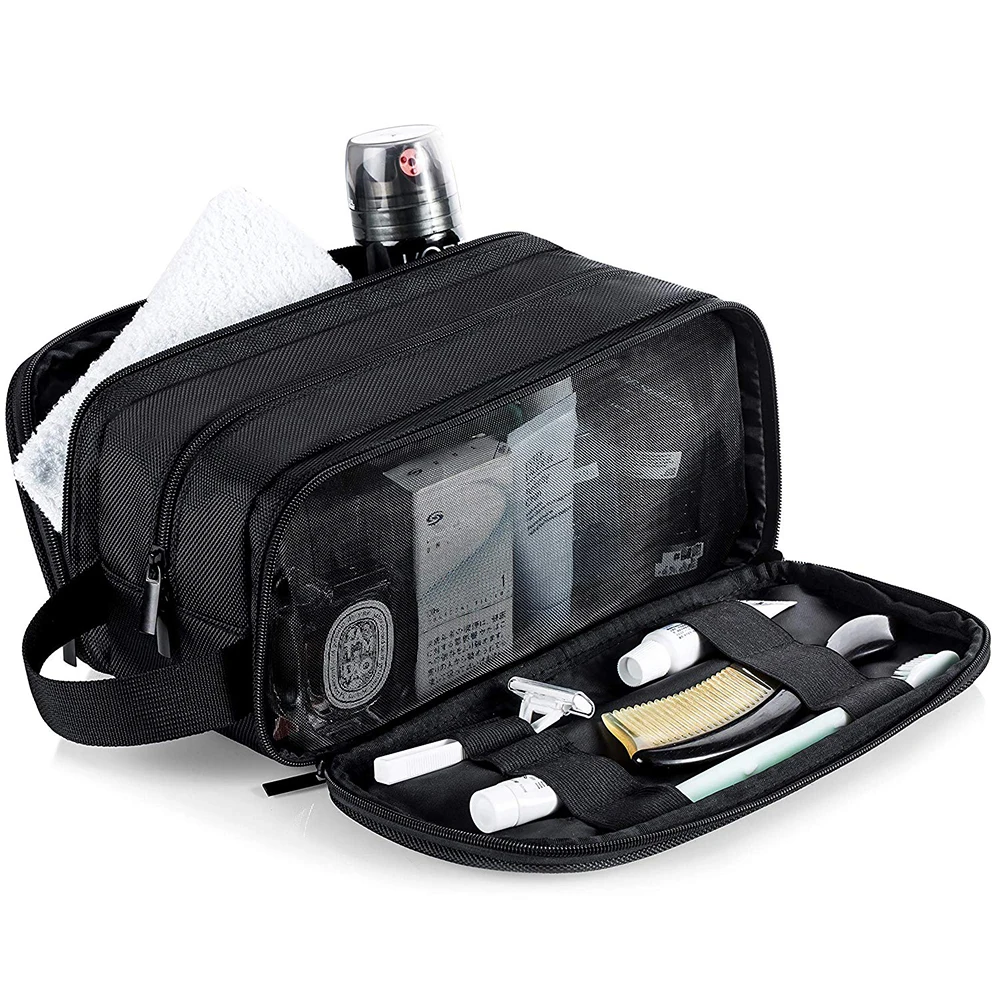 Toiletry Bag For Men Travel Large Dopp Kit Waterproof Shaving Bag