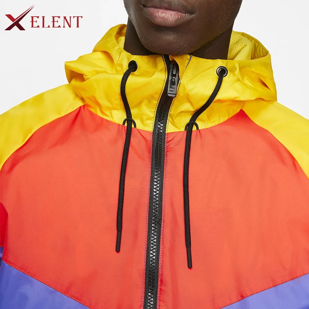 2020 New Custom Breathable Windrunner Fashion Style Windbreaker Jacket