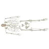 Complete Disarticulated Human Skeleton,Life size human skeleton anatomical model