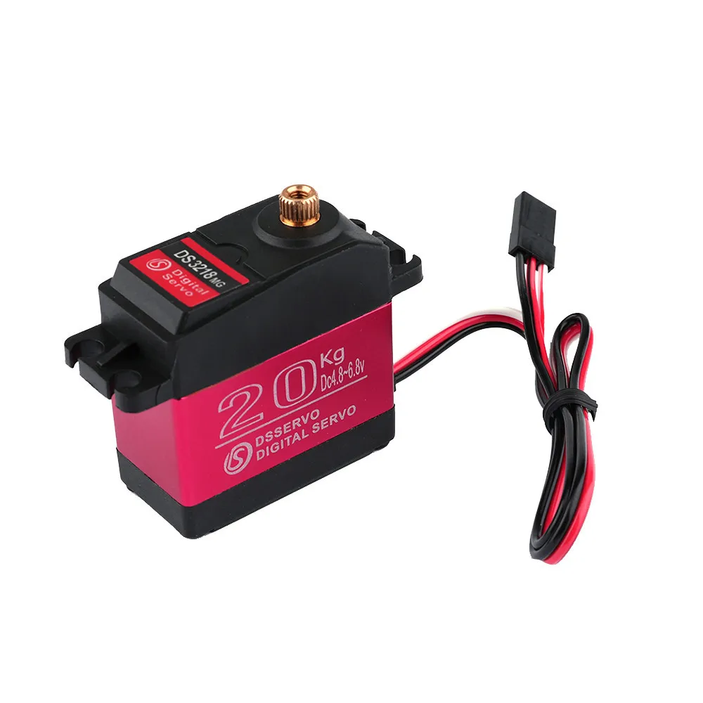 Ds3218mg 20kg Waterproof Large Torque High Voltage 5v-6.8v Digital ...