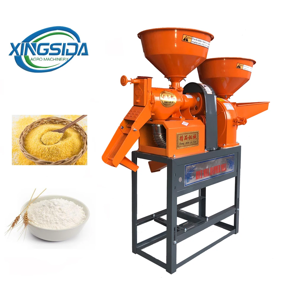 High Quality Top 10 Nigeria Rice Milling Machine/rice Mill For Family
