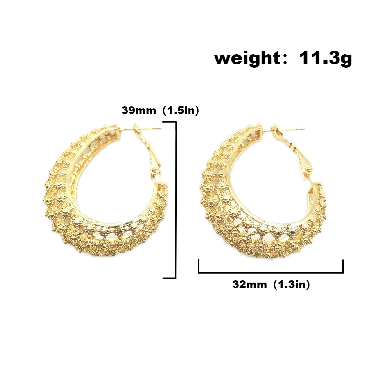 18ct Gold Jewellery 2022 Earring Set Jewellery Earrings Fashion ...