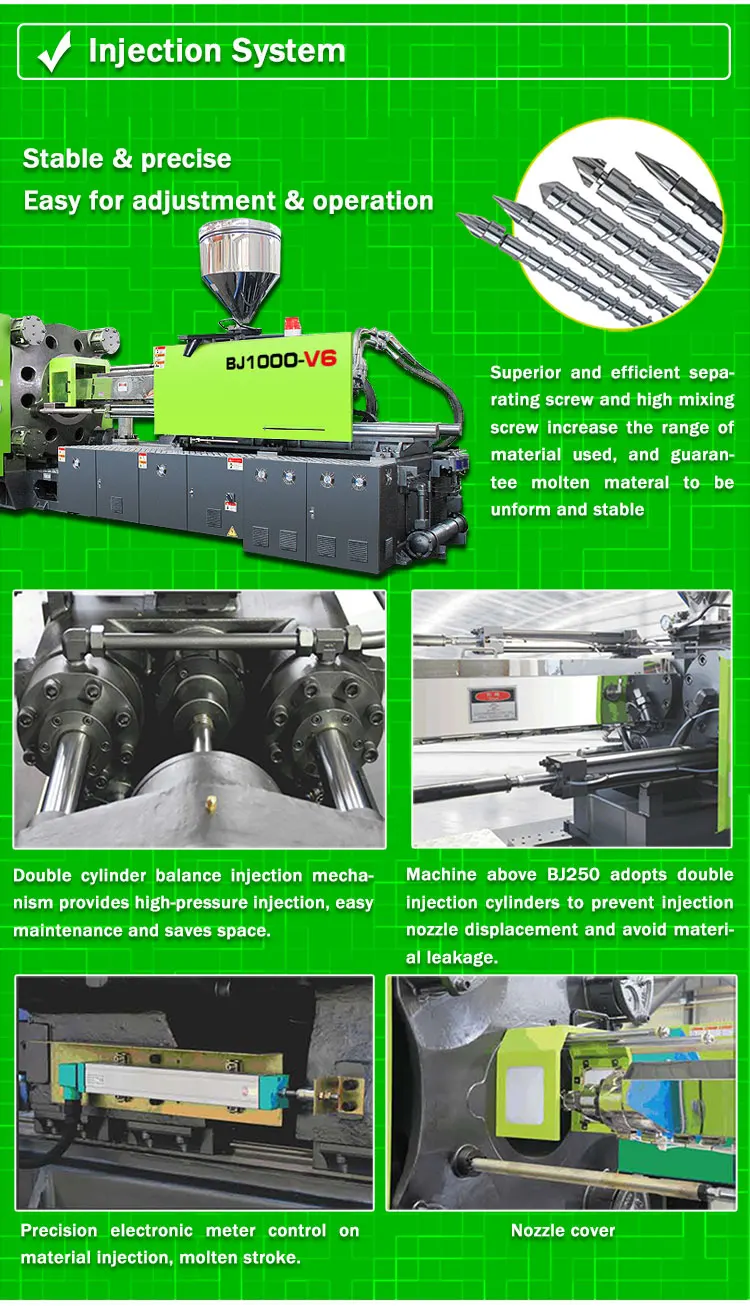 All new polyurethane injection molding machine