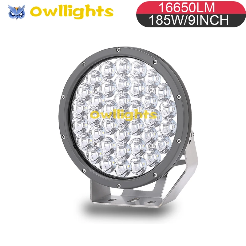 2015 Hot Sale Best Quality Atv Auto Parts 185w LED Off Road Light led spot light 4x4 h4 led headlight