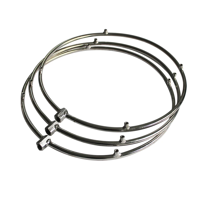 Stainless Steel Fog Ring Fan Ring With 4/5 Spray Site Mist Cooling Ring