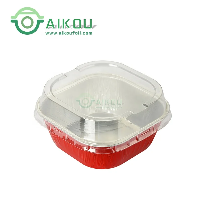 Einweg-aluminium Folie Lebensmittel Behälter Backform Kuchen Behälter
