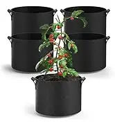 A-ONE Recyclable Durable Eco-friendly Sustainable Non-Woven Fabric Lined 2-3mm Thick Garden Felt Reusable Grow Bags 1-100 manufacture