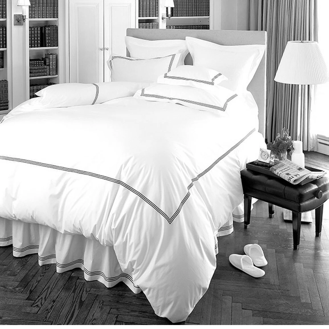 Luxury Hotel Woven Fabric European Standard High Quality Disposable