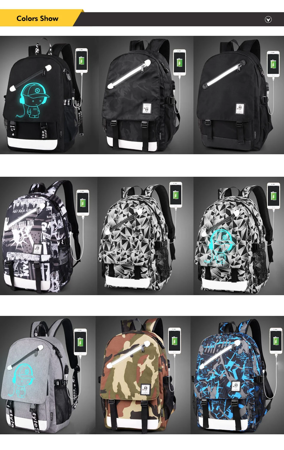 cartable avec chargeur