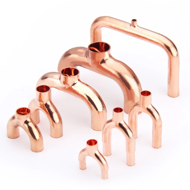 
All sizes best quality copper Y Tee refrigeration plumbing tube pipe Y Air Conditioning Fitting fitting 
