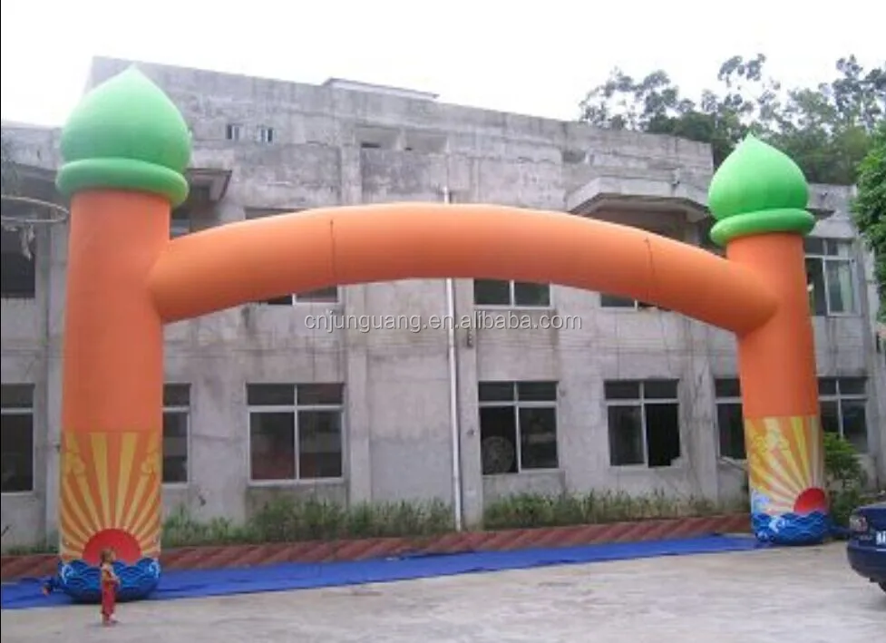 inflatable rainbow arch