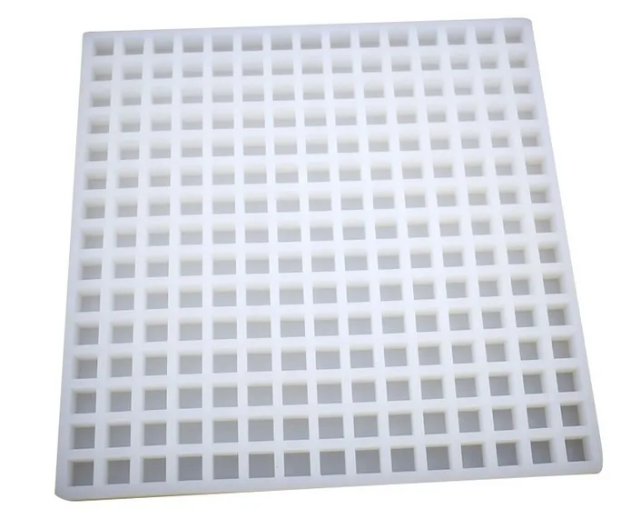 225 Cavities Square Hard Caramel Candy Silicone Molds Chocolate