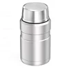 BPA Free Food Flask Traveling Thermal Lunch Box Stainless Steel 24 Ounce Food Jar with Folding Spoon