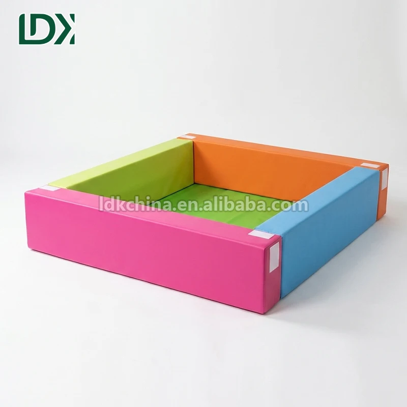 LDK Small Gymnastics Square Pool Kids Training Pit for Kindergarten and Early Education Sports