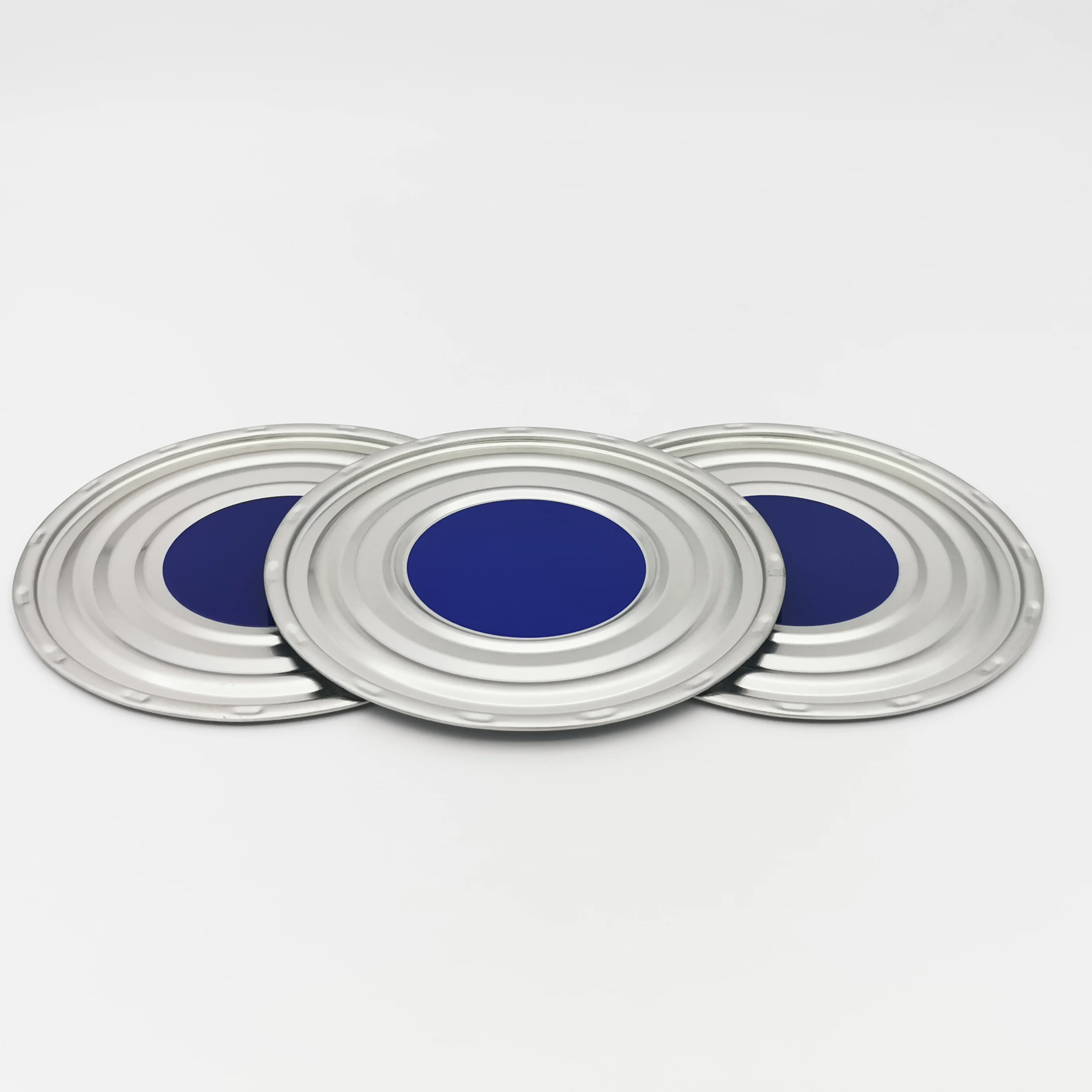 300 Tinplate Bottom Lids 73mm Round Tin Can Lid Tinplate Bottom Lid