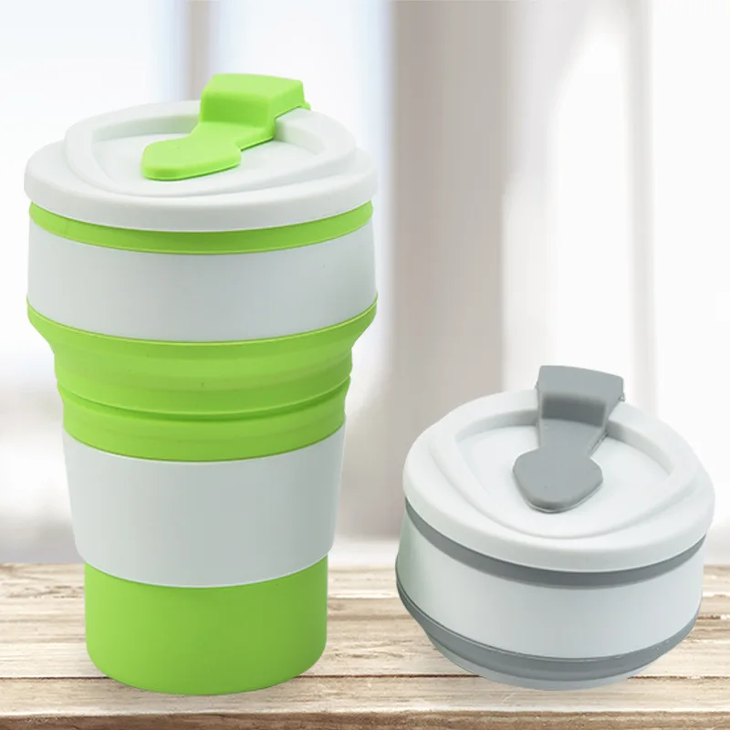 折叠式硅胶饮水杯