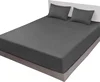 Twin All Round Highly Durable Elastic Solid 100% Cotton Hotel Fitted Sheet