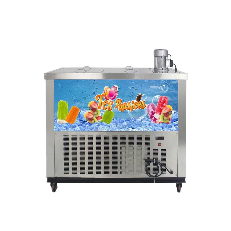 One Two Four Moulds Popsicle Machine Commercial Ice Lolly Making Machine Stick  Ice Popsicle Machine