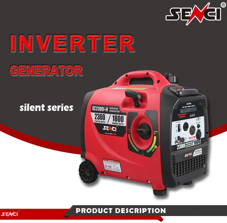 mini 1.7kw silent portable inverter generator details