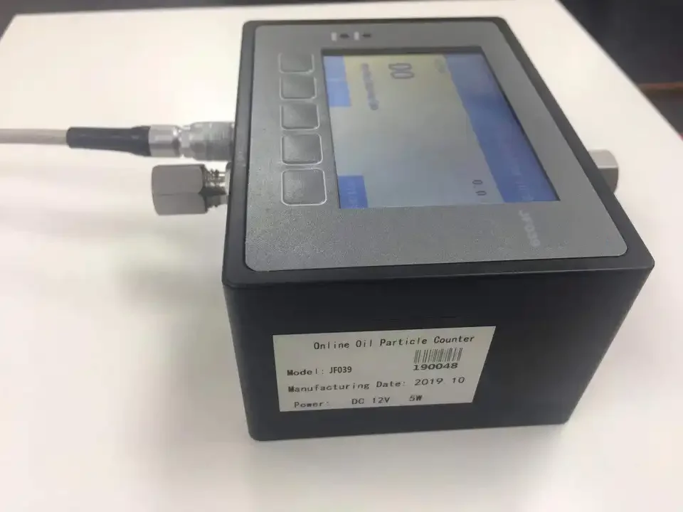 ISO4406 Online Particle Cleanliness Analyzer Particle Counter for ...