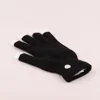 LED finger tip flash blowing gloves with led light Knitting material finger flash gloves