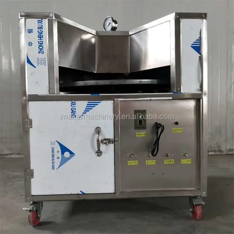 Turkish Pita Bread Baking Machine Making Greek Pita Arabic Bread Gas