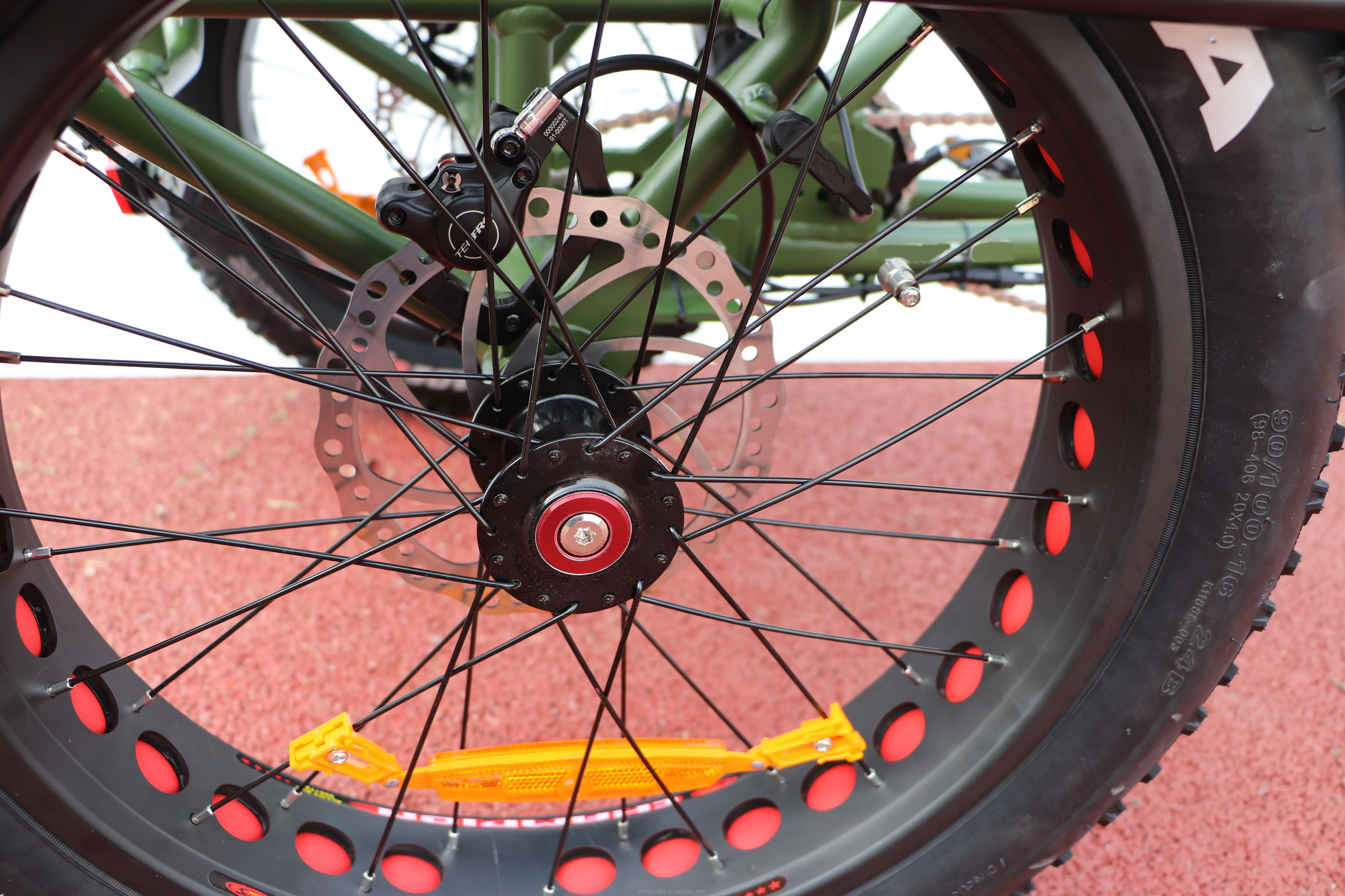 3 wheel fat tire electric bike