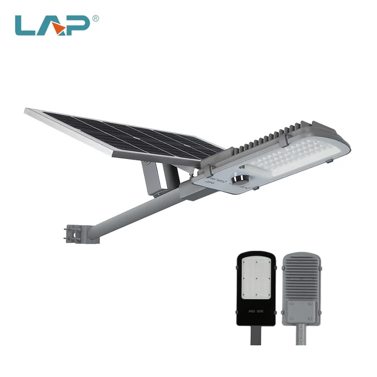 LAP High brightness outdoor ip65 waterproof cctv wifi control led solar street light