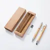 Stylus Engraved Logo Bamboo Pen Pen Gift Bamboo Menu