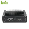 Best Fanless Mini Desktop PC Intel Core i5 8250u Dual Lan Barebone System Personal Computer For Windows 10