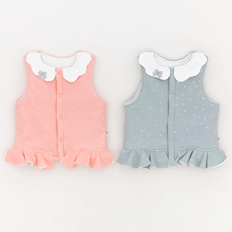 
Bulk wholesale organic newborn vest cotton baby vests in China 