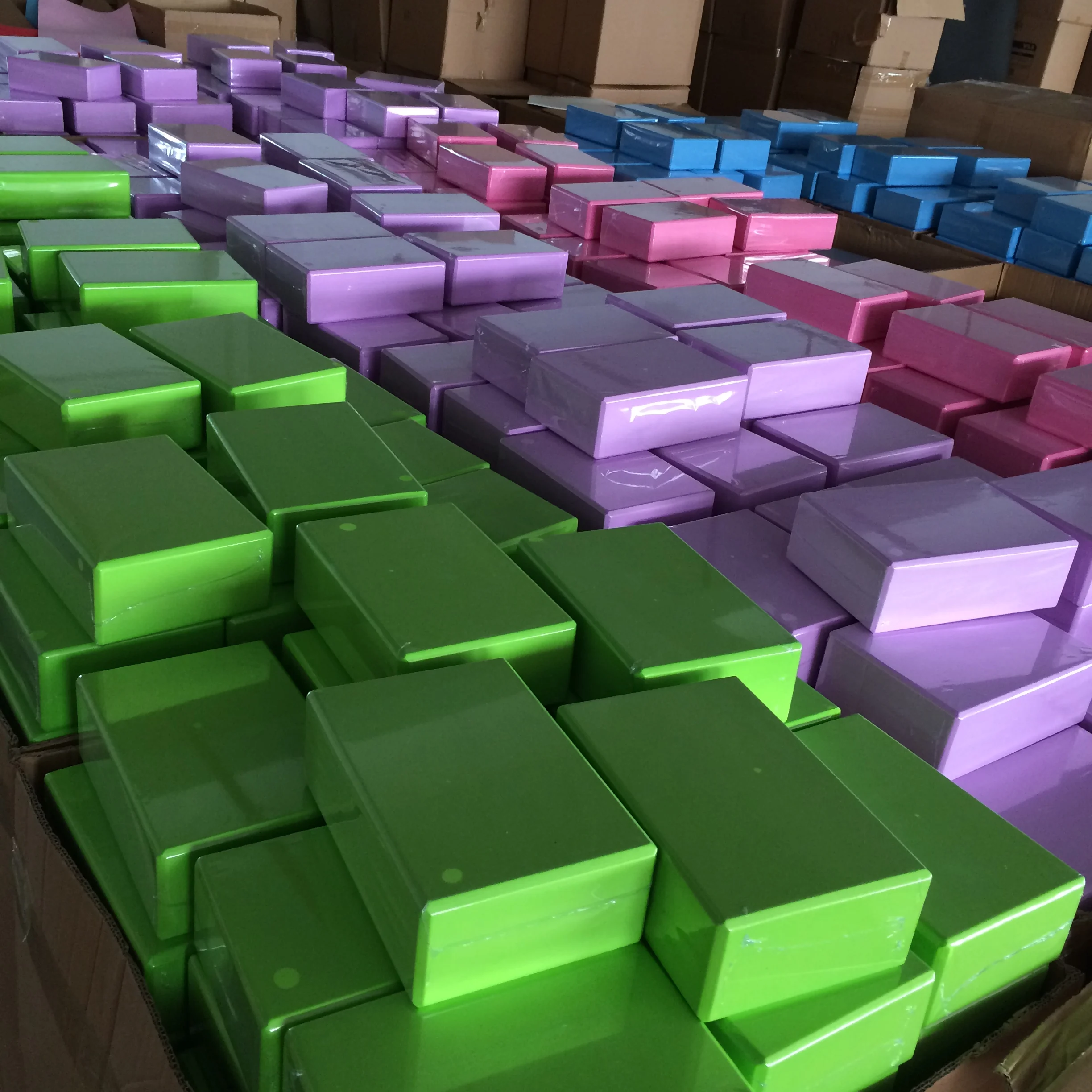 Custom Wholesale Beam Recycled Eva Foam Inflatable Yoga Block Gym