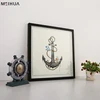 Discount custom clear floating picture frames art painting