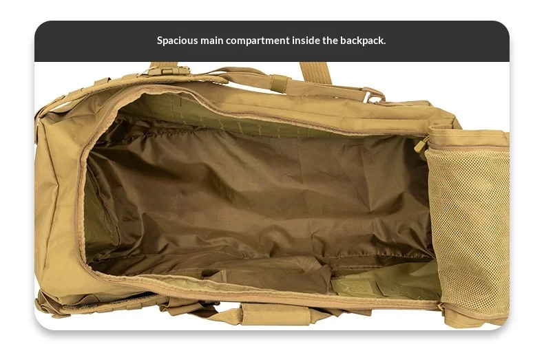 Extpander String Large Capacity Tactical Oxford 106L Durable Expanded String Closure ...